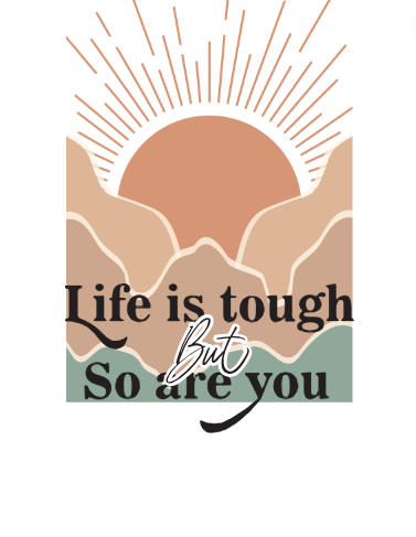 Life is Tough, Graphic T-shirt