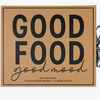 Cheese Board W/ Knives Box - Good Food, Good Mood